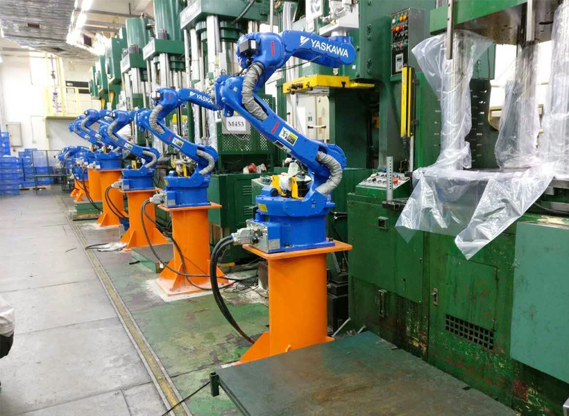 機(jī)器人自動化沖壓連線